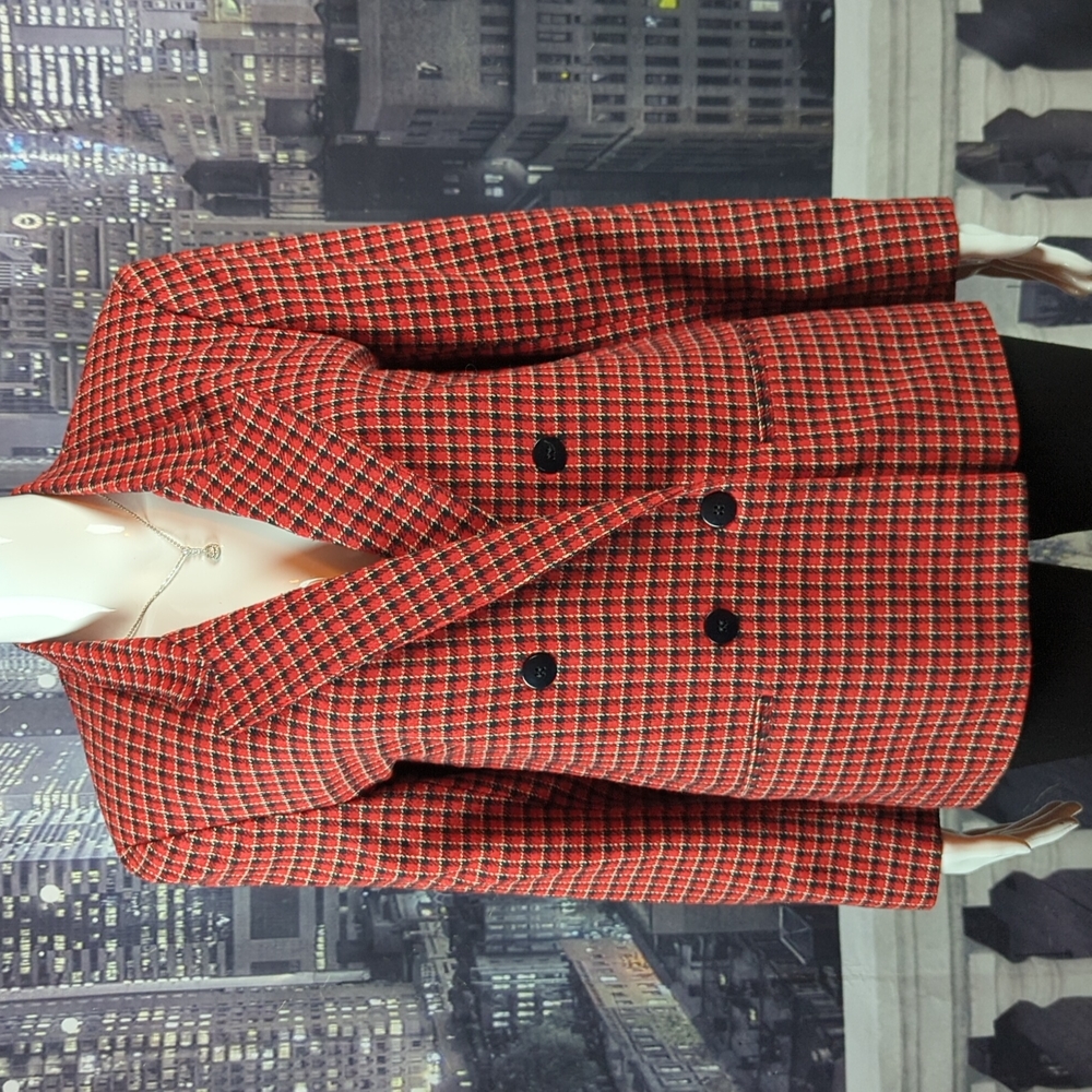 Suitables sz 5/6 Classic Vintage Wool Blend  Women's Lined Suit Coat /Blazer